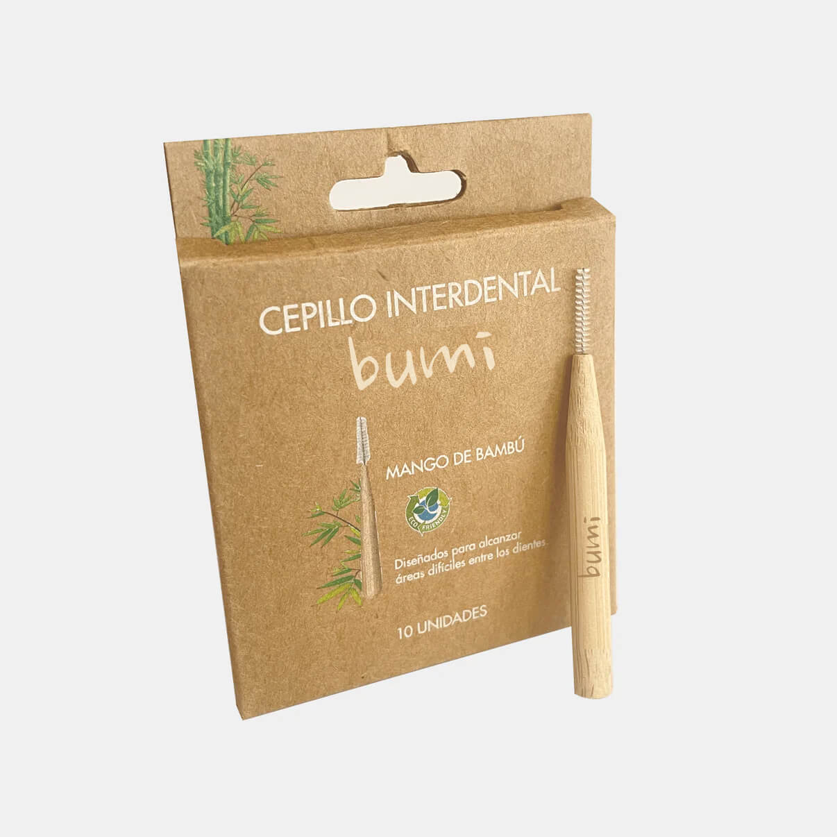Cepillos Interdentales de Bambu 10 unidades